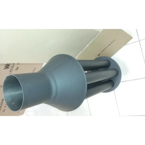 Hődob 120 fekete 1,5mm 6 csöves