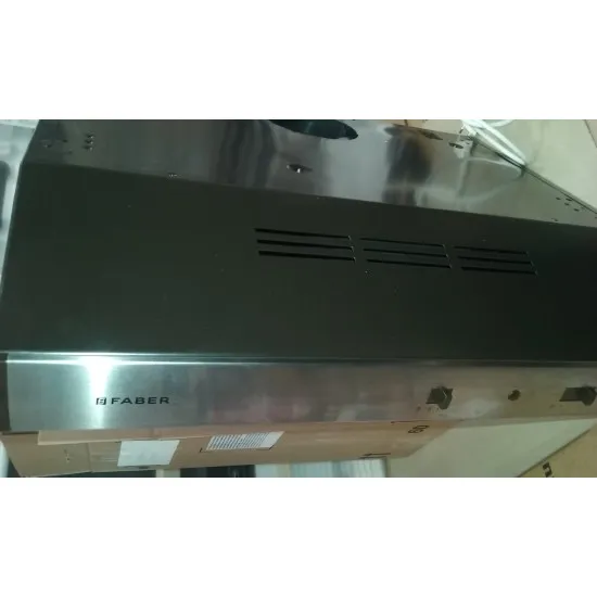 Faber 741 Base BR/X A60 hátsó/ felső légkivezetés 60cm konyhai elszívó barna/rozsdamentes