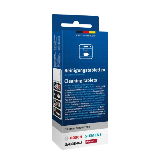 Bosch 311970 tisztító tabletta alkalmas az összes automata kávéfőzőgéphez és termoszhoz