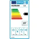 SILVERLINE 3423 U-LINED 90cm fekete fali döntött üveg páraelszívó 3423.9.652.01 fekete