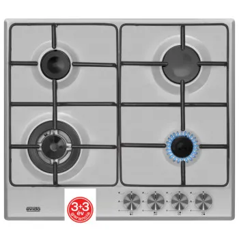 Evido VALEO 60FX WOK  gáz égős  inox beépíthető főzőlap HGX6WX.2