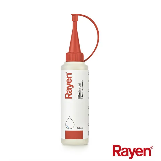 RAYEN 6164 Vízkőtelenítő folyadék gőzölős vasalókhoz, elektromos gépekhez, vízforralókhoz, 80 ml