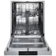 Gorenje GI62040X beépíthető kezelőpaneles mosogatógép, 13 teríték, ezüst szín, 60 cm 