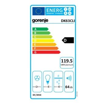 Gorenje DK 63 CLB kürtős fali elszívó