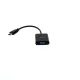 Well HDMI-VGA átalakító adapter Adapt-HDMIM/VGAF-0,2BK-WL