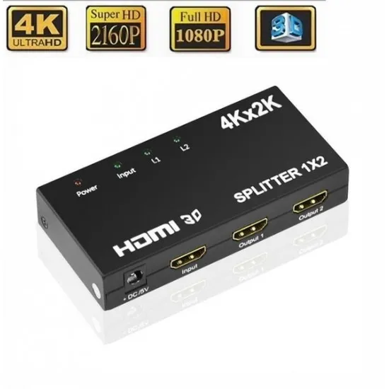 2 portos HDMI elosztó, HDMI 1.4 DE60814