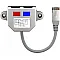 Goobay 68909 Cat5e hálózati T adapter Y-adapter DE-68909
