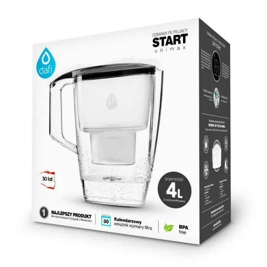 Dafi START Vízszűrő kancsó, kék, FILTER NÉLKÜL, 927448