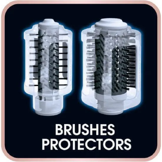 Rowenta CF9540 Brush Active Premium forgókefés hajformázó 1000W, dupla ion, 50 és 40mm kefe, 2 az 1-ben: formáz és szárít egyidejűleg, 2 forgási irány