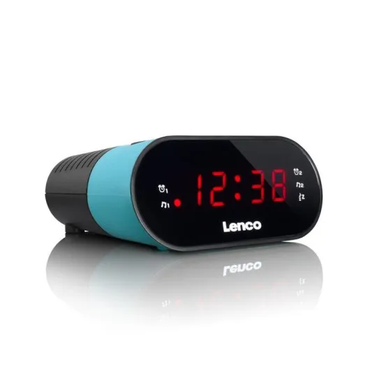 Lenco CR-07 Blue rádiós ébresztőóra