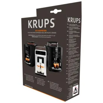Krups  XS530010 karbantartó készlet vízkőtelenítő, tisztító zsírtalanító tabletta szűrő betét