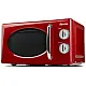 Girmi FM21RED piros Retro grilles mikrosütő
