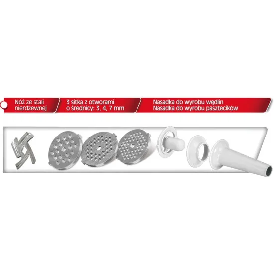 MPM MMM-07M húsdaráló 1800W MMM07M