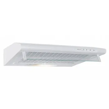 Mora OP530W 50cm standard fehér páraelszívó, FELSŐ/HÁTSÓ/OLDALSÓ kivezetés, mosható fém szűrő