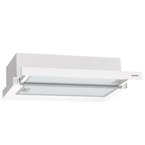 Gorenje TH60E3W fehér beépíthető teleszkópos konyhai elszívó, 