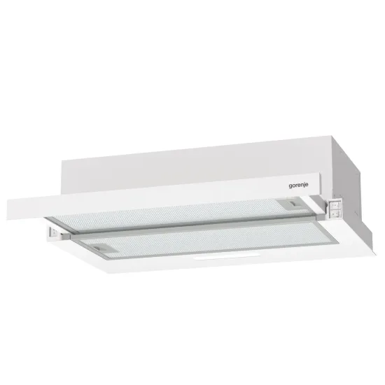 Gorenje TH60E3W fehér beépíthető teleszkópos konyhai elszívó, 