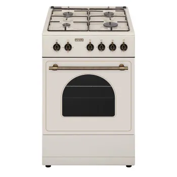 Evido FREE GE55C FOGE55C.1 rusztikus bézs kombinált tűzhely