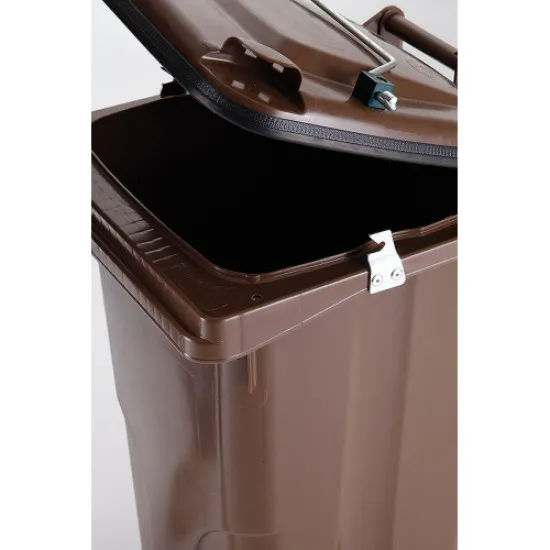 Europlast Kuka 120l GASTRO hulladék gyűjtésére éttermek konyhák számára, karos szerkezettel és különleges gumi tömítéssel