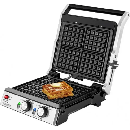 ECG KG 2033 Duo Grill & Waffle Kontaktgrill