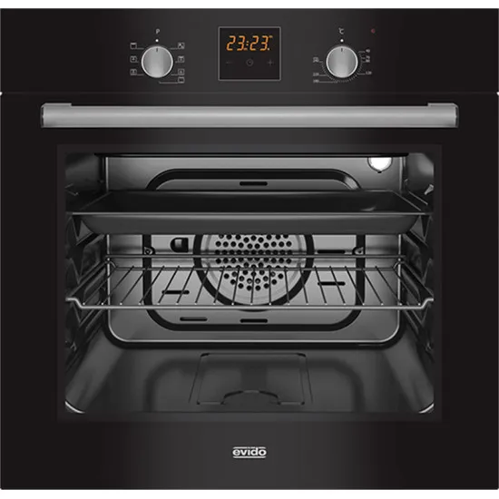 Evido LEVEL 60B fekete BOL6DB.1 beépíthető sütő