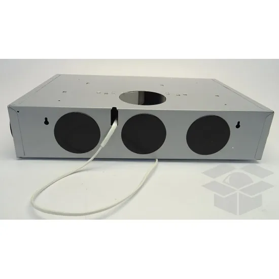 Mora OP630X 60cm szürke konyhai elszívó hátsó/felső/oldalsó légkivezetéssel