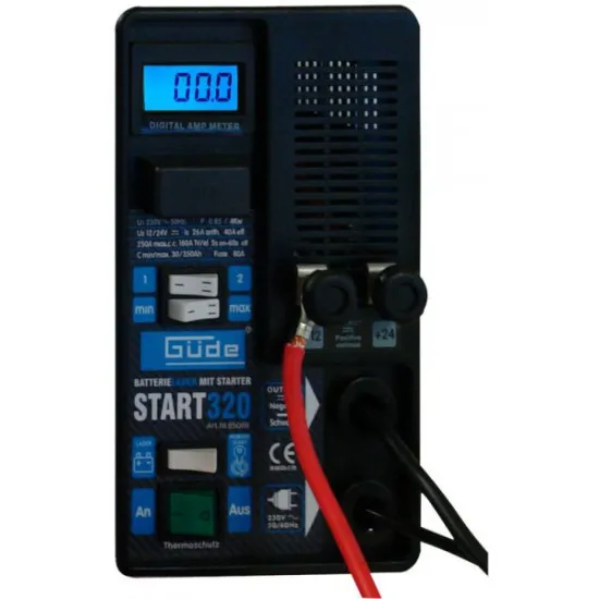 Güde START 320F akkumulátortöltő START320F