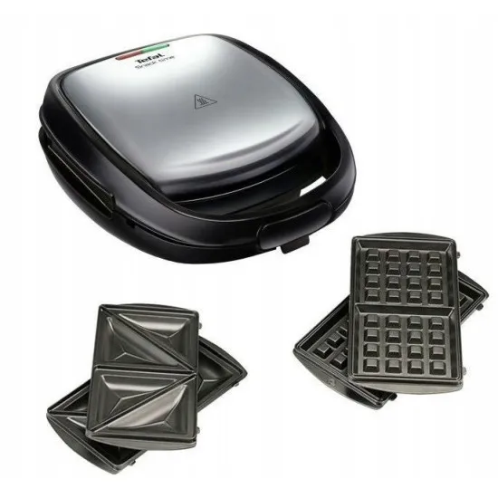 Tefal SW341D12 Snack Time 2 in 1 szendvicssütő