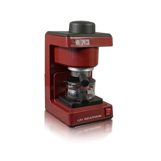 Szarvasi SZV 612/3 bordó Mini Espresso kávéfőző