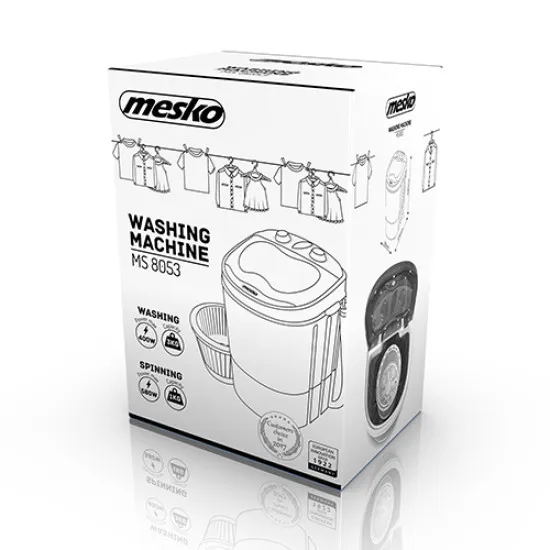 Mesko MS8053 mini mosógép MS-8053