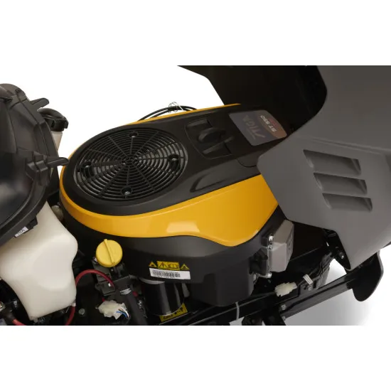 STIGA ESTATE 598 W fűgyűjtős fűnyíró traktor, 2 henger 10,4kW, váltás hidrosztatikus, 98cm munkaszélesség, 5000m2, hátrameneti vágás