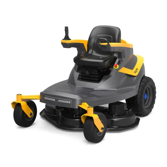 Stiga GYRO 900e helyben forduló akkumulátoros fűnyíró traktor,szénkefe nélküli motor,hátsó kidobás,mulcsozás(opcionális) funkcióval