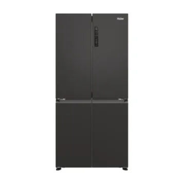 Haier HCR3818ENPT négyajtós hűtőszekrény, 467 liter, fekete, 833x650x1815mm 