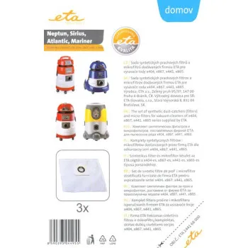 Eta 144168000 porzsák takarítógéphez gyári porzsák