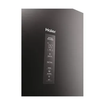 Haier HDPW3620DNPD NoFrost Air Surround Freshe kombinált hűtőszekrény My Zone tárolófiók -3°C és +5°C, érintő kijelző, vakáció funkció, 289/117l 35dB zaj! 205x59.5x66.7cm