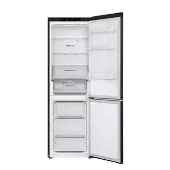 LG GBV5150DEP matt éjfekete No Frost alulfagyasztós kombinált hűtő, DoorCooling+™ Inverter kompresszor 59,5X68,2x186cm