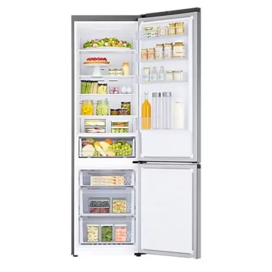Samsung RB38C600ESA/EF No Frost alulfagyasztós kombinált hűtőszekrény, 276/114L, 59.5x65.8x203 cm, fémes grafit szín 
