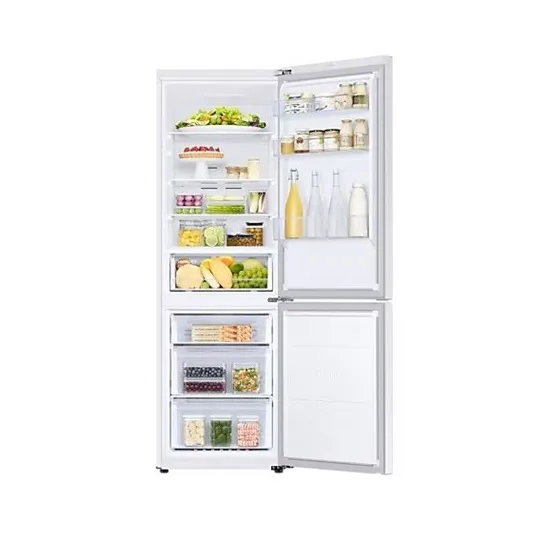 Samsung RB34C670EWW/EF No Frost alulfagyasztós kombinált hűtőszekrény, 230/114L, Digitális Inverter Kompresszor, 59.5x65.8x185.3 cm 
