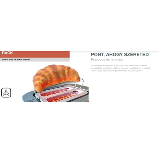 Gorenje T800ORAB kenyérpirító fekete