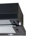 Cata TF-2003/600 GBK/B  LED BLACK GLASS 60cm fekete beépíthető kihúzható konyhai elszívó 600m3