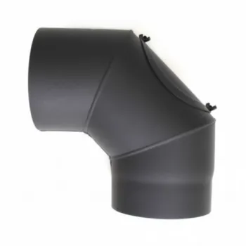 Könyökcső 150X1,5 tisztító fedeles