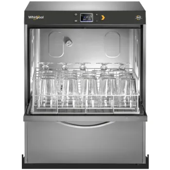 Whirlpool SALUX 230/1  Professzionális rozsdamentes acél AISI304 mosogatógép LCD kijelzővel 