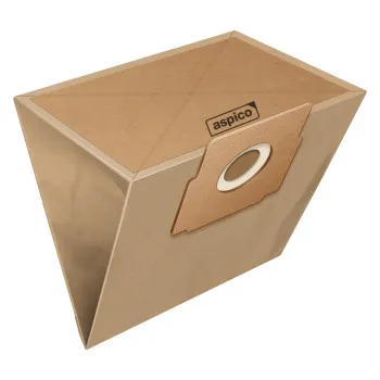 Aspico 548 - 5 db papír porzsák 1db motor filter Menalux 5803, Zelmer stb típusokhoz