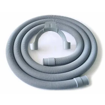 Aspico 703818 kiürítőcső mosógéphez 2,5m 1db gégekanyar 