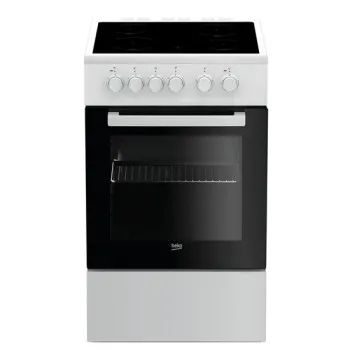 Beko FSM57000GW kerámialapos elektromos tűzhely, 55L, 50x60x85 cm 