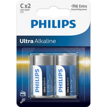 Philips LR14E2B/10 Ultra Alkaline 2db Baby elem