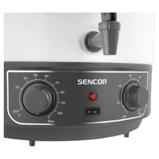 Sencor SPP 2100WH befőző edény 27 liter termosztát 30 °C és 100 °C SPP2100WH