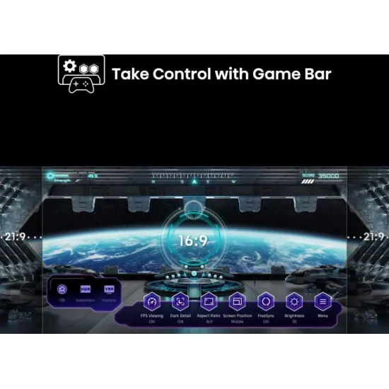 Hisense 55E7NQPRO 55" 139 cm 4K UHD Smart QLED TV 144Hz Game Mode PRO