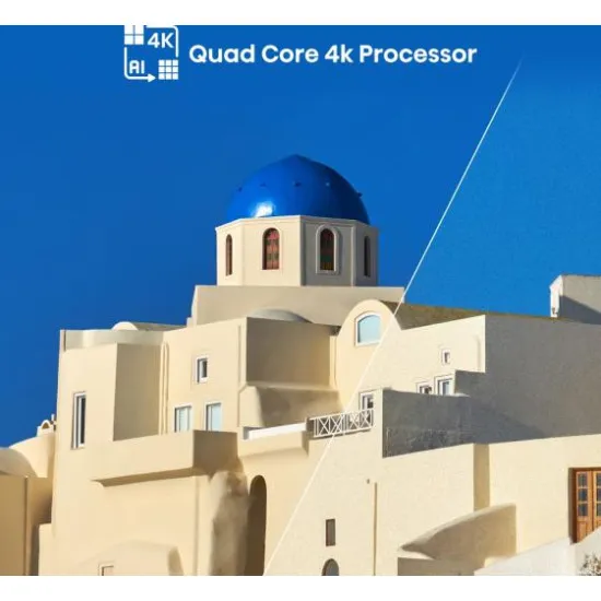 Hisense 55E7NQPRO 55" 139 cm 4K UHD Smart QLED TV 144Hz Game Mode PRO