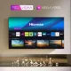 Hisense 43E7NQ 43" 108 cm 4K UHD Smart QLED TV