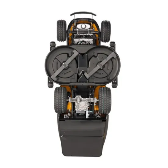 Stiga ESTATE 7122 W fűgyűjtős fűnyíró traktor, 11,6 kW, hidrosztatikus váltóval, tempomat, műszerfal, emelt háttámlájú ülés, 300 literes gyűjtő, mulcsozás 